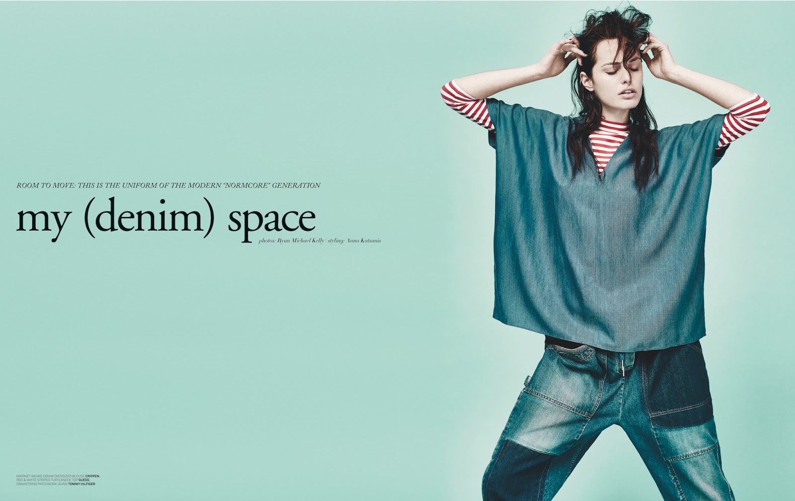 My Denim Space Marinet Matthee By Ryan Michael Kelly For