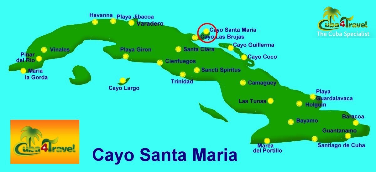 Карта отелей варадеро куба. Остров Кайо Коко на карте Кубы.