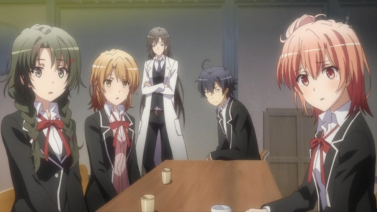 1º episódio de Yahari Ore no Seishun Love Come wa Machigatteiru