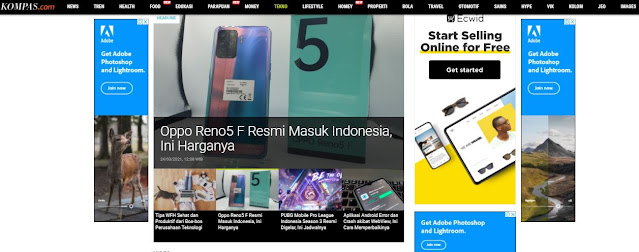 tekno.kompas.com, website teknologi terbaik di Indonesia