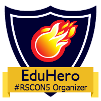 EDU organizer #RSCON5 badge