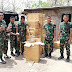 Satgas Yonif Raider 142/KJ Gagalkan Upaya Penyelundupan Tembakau Keluar Negeri
