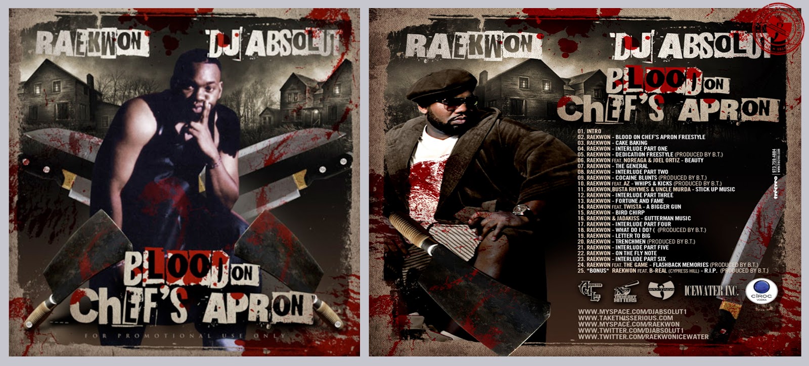 WTCFoLife Blog: Raekwon Blood On Chefs Apron Turns 10 