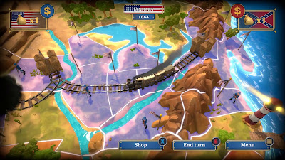 The Bluecoats North And South Game Screenshot 1