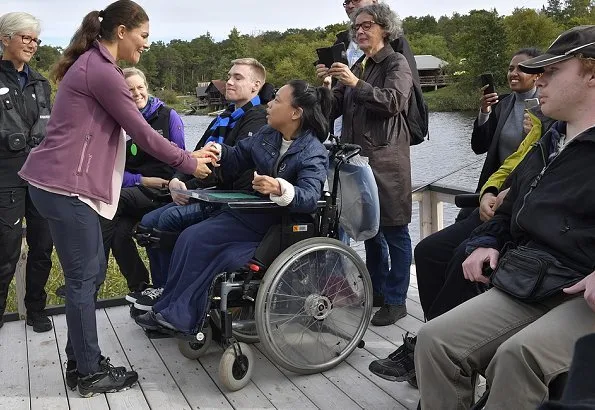 Crown Princess Victoria's 14th hiking is taking place in Billudden Nature Reserve located in the north of Uppland