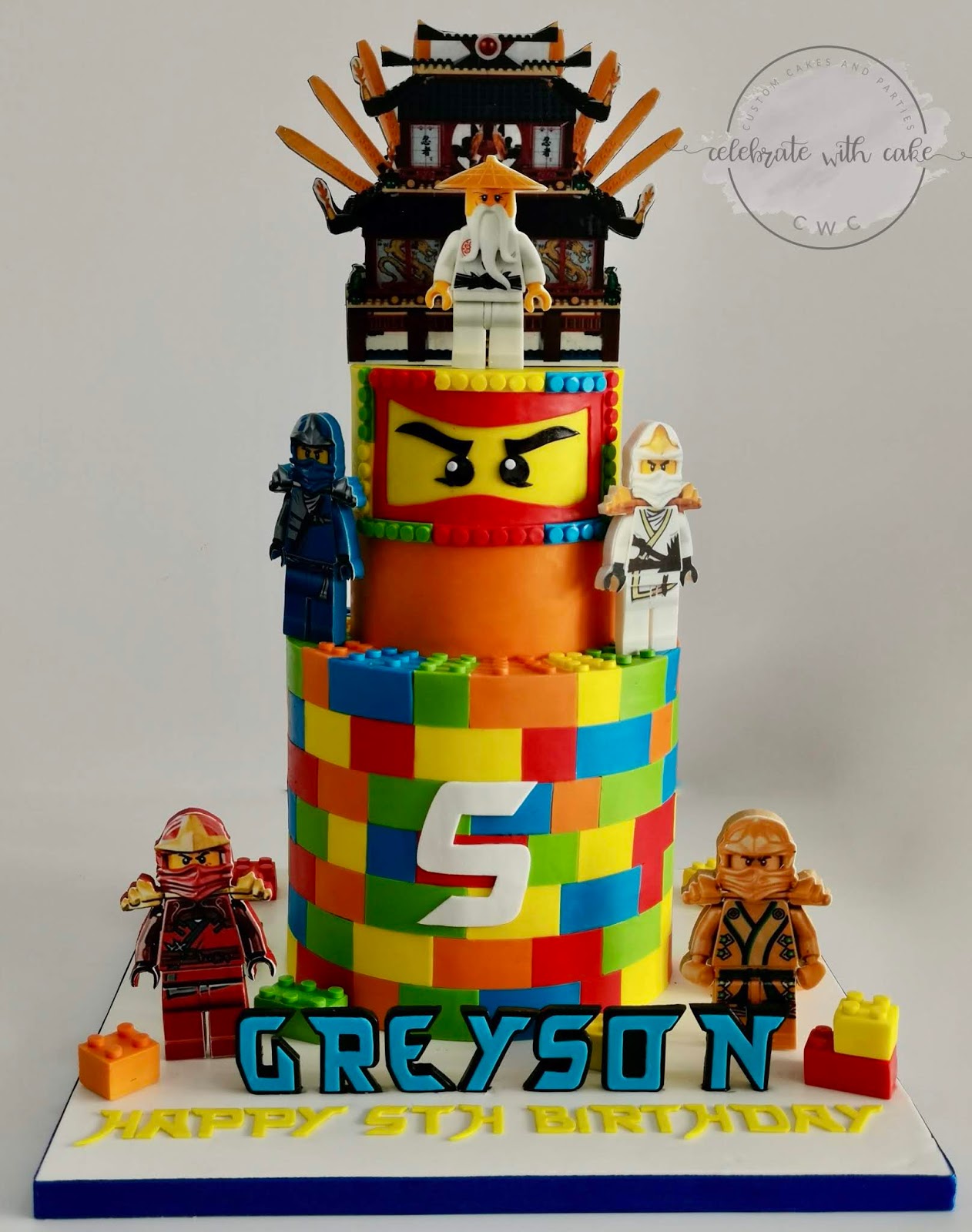 Celebrate With Cake Ninjago Themed 2 Tier Cake IMG 20200114 163022 New