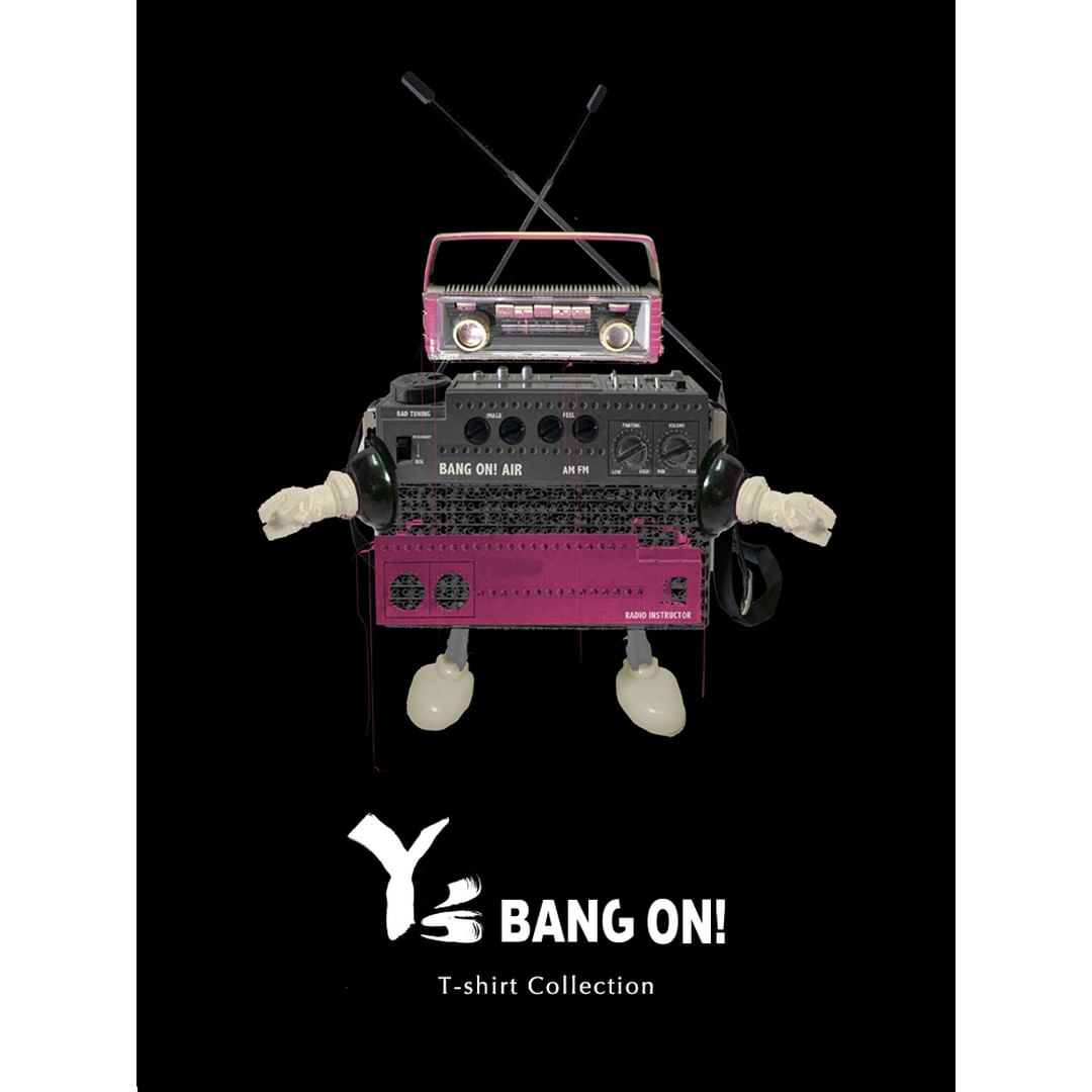 Y's BANG ON! Radio T-shirt Y's BANG ON! RADIO T-Shirt YK-T99-052-1-02 US＄122
