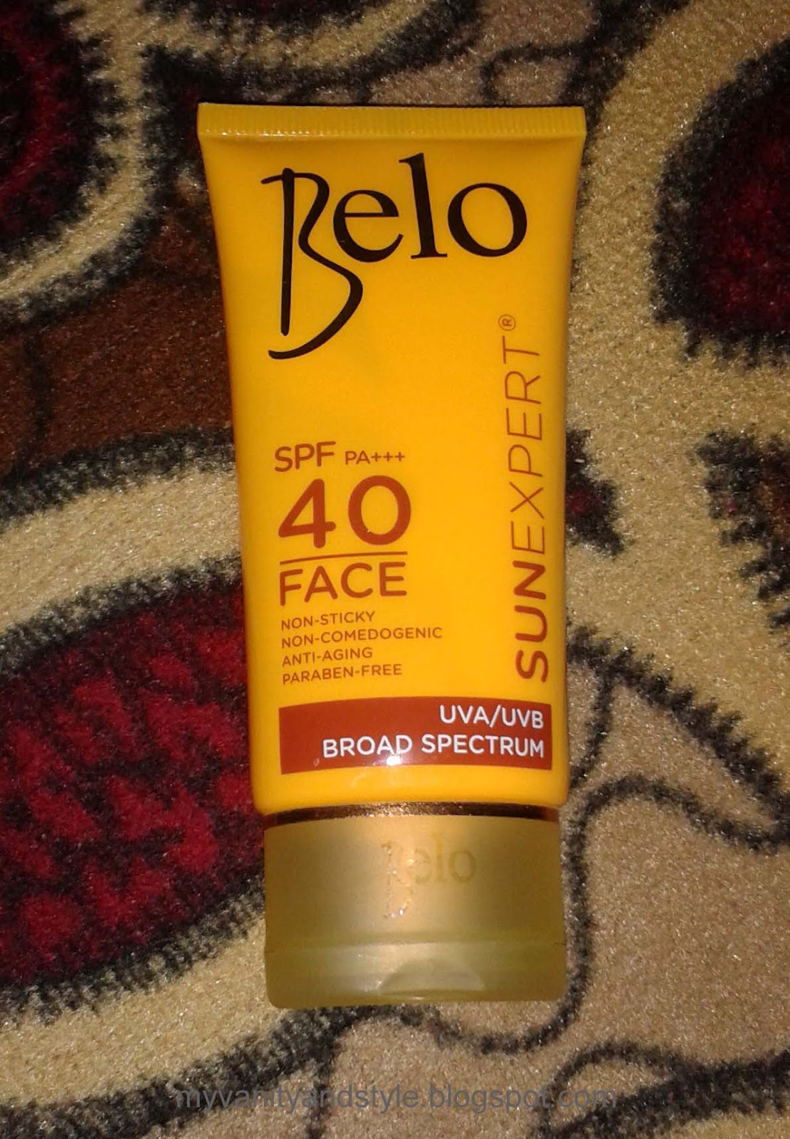 belo sunscreen face