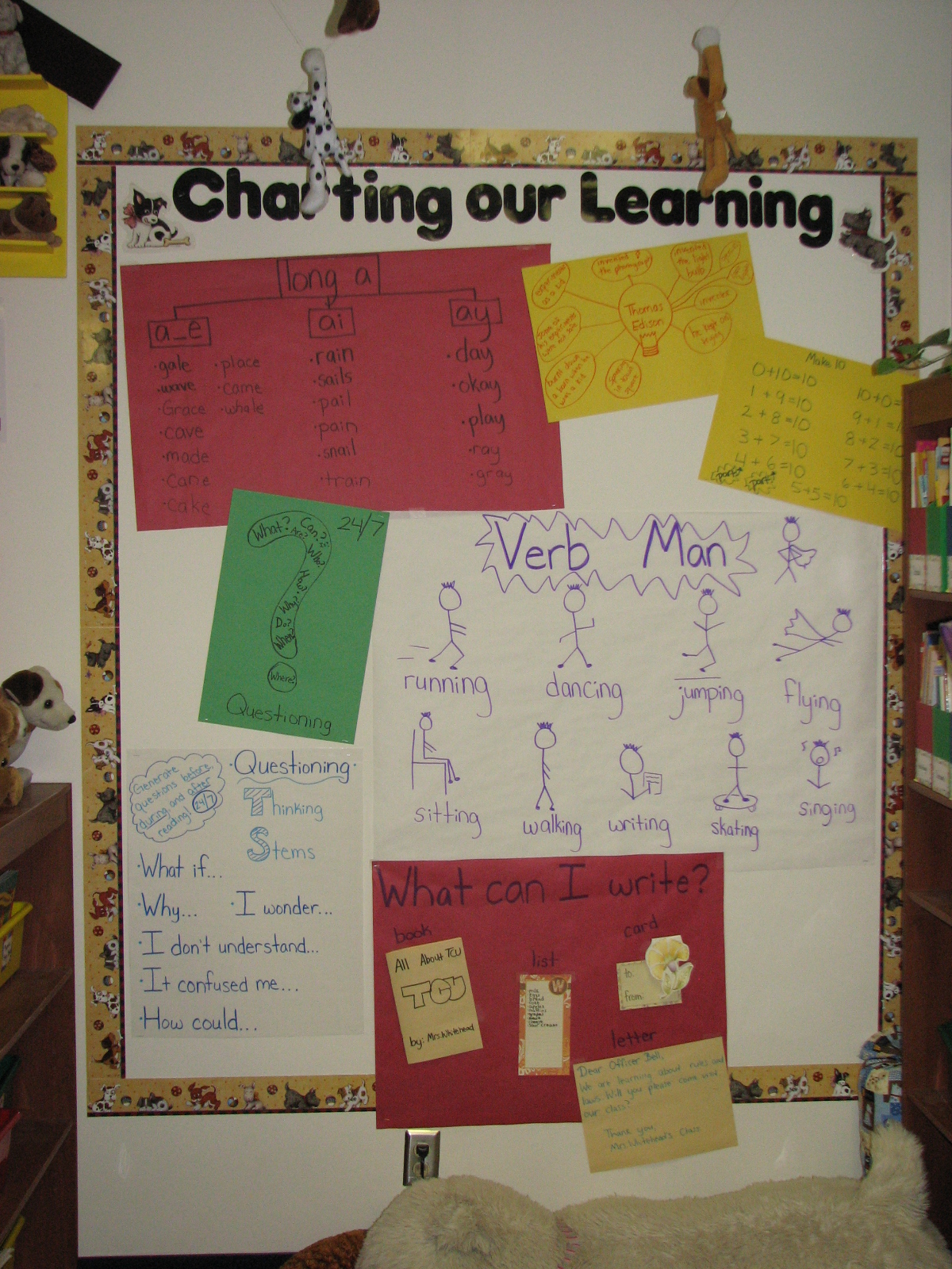 First Grade Randomness: Charts, Storage, and Formative Assessment, Oh My!