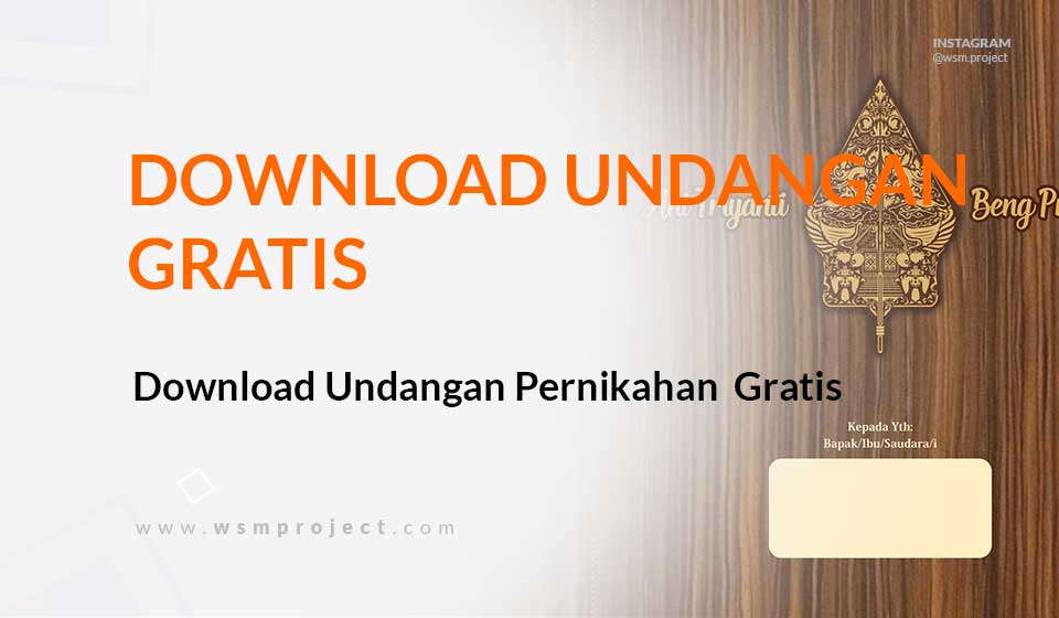 Download Template Undangan Pernikahan Gratis Siap Pakai Wsm Project Download Template Undangan Pernikahan Gratis Siap Pakai Wsm Project