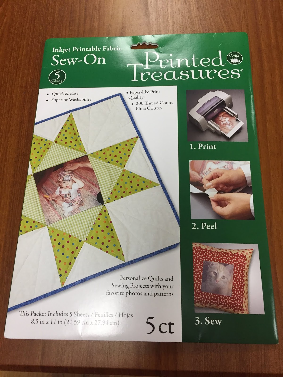 My Joyful Journey Fabric Name TagsHow to Make Them