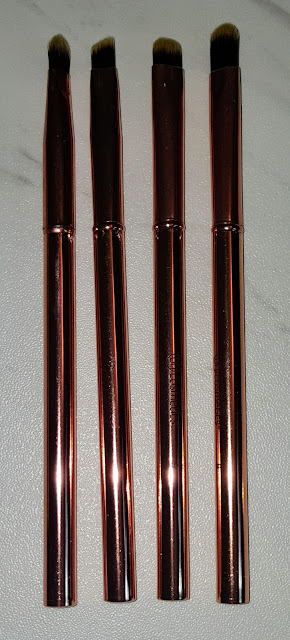 BH Cosmetics Metal Rose Makeup Brush Set
