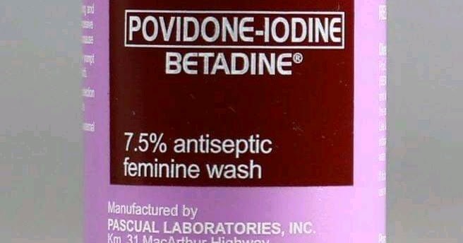 Betadine Treatment for Yeast Infection