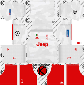 Juventus 2019/2020 Champions League Kit - Dream League Soccer Kits