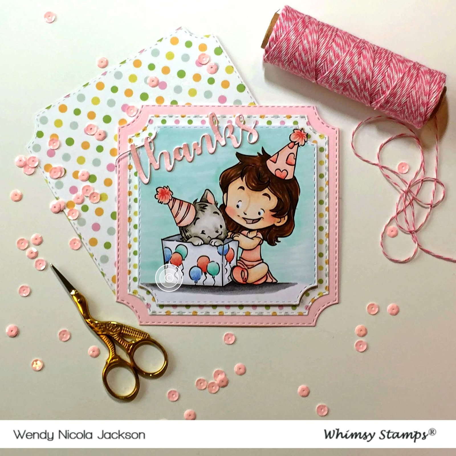 Whimsy Stamps Notched Squares ̹ ˻