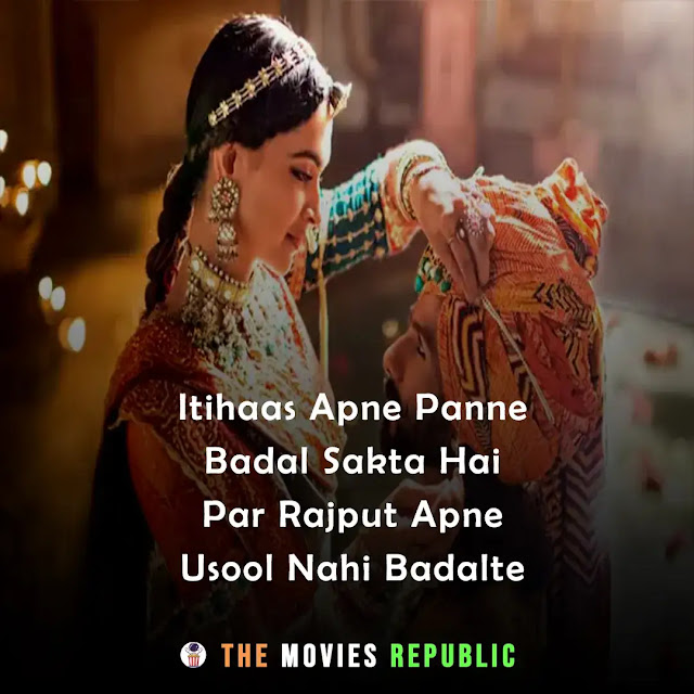 padmaavat movie dialogues, padmaavat movie quotes, padmaavat movie shayari, padmaavat movie status, padmaavat movie captions