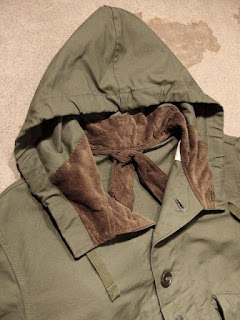 FWK by Engineered Garments "Highland Parka in Olive Cotton Double Cloth"