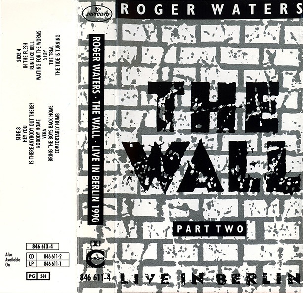 Pink Floyd Ilustrado 1990 The Wall. Live In Berlin Roger Waters