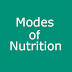 Modes of Nutrition