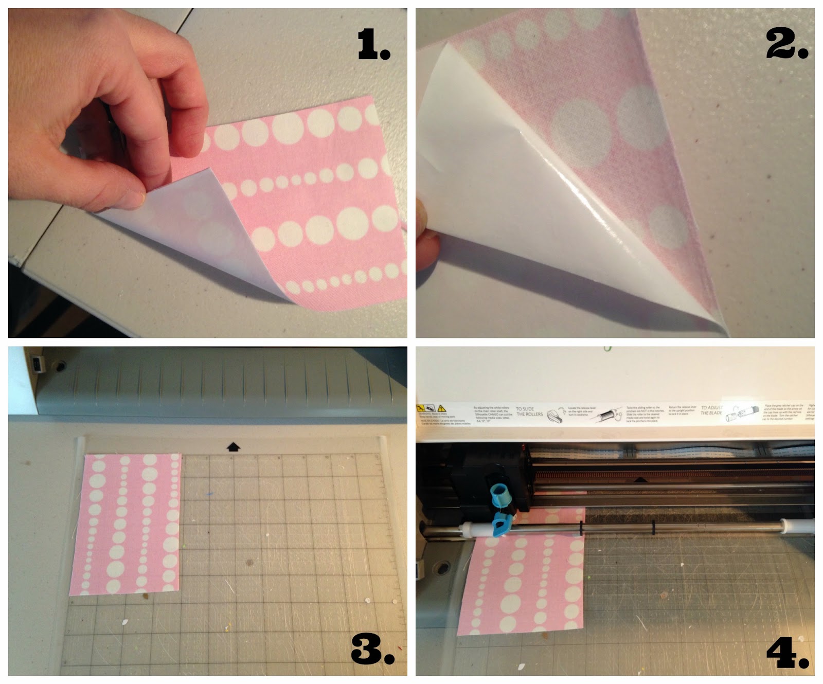 Fabric and (Glitter) HTV Silhouette Tutorial Silhouette School