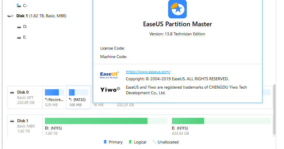 easeus partition master 14.5 easeus partition master 14.5