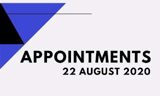 Appointments on 22 August 2020