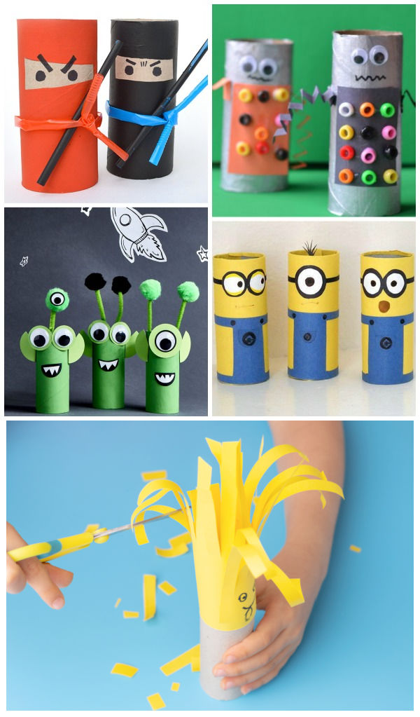 Cardboard Tube Crafts