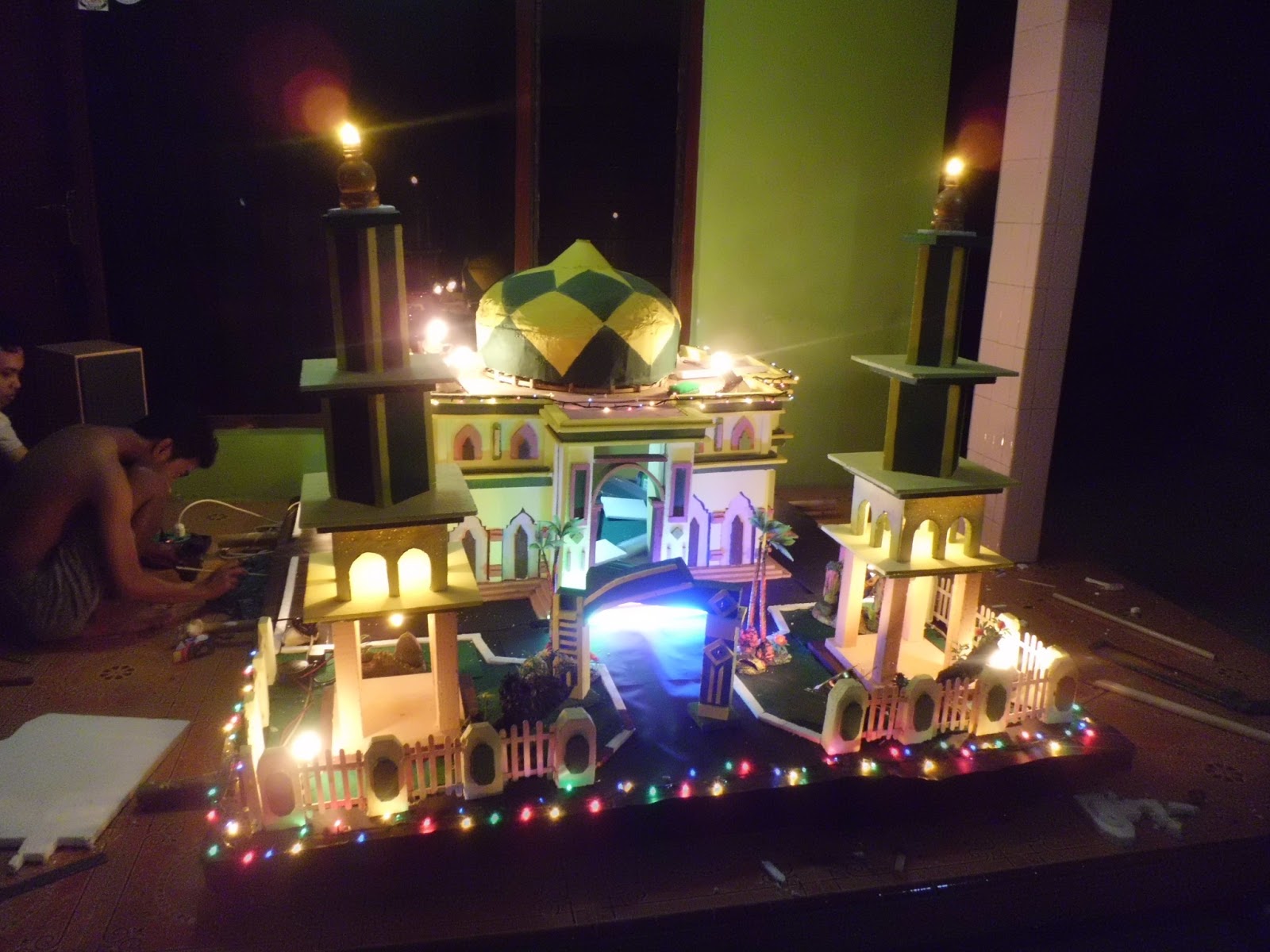 Programming : Miniatur Masjid dari Styrofoam