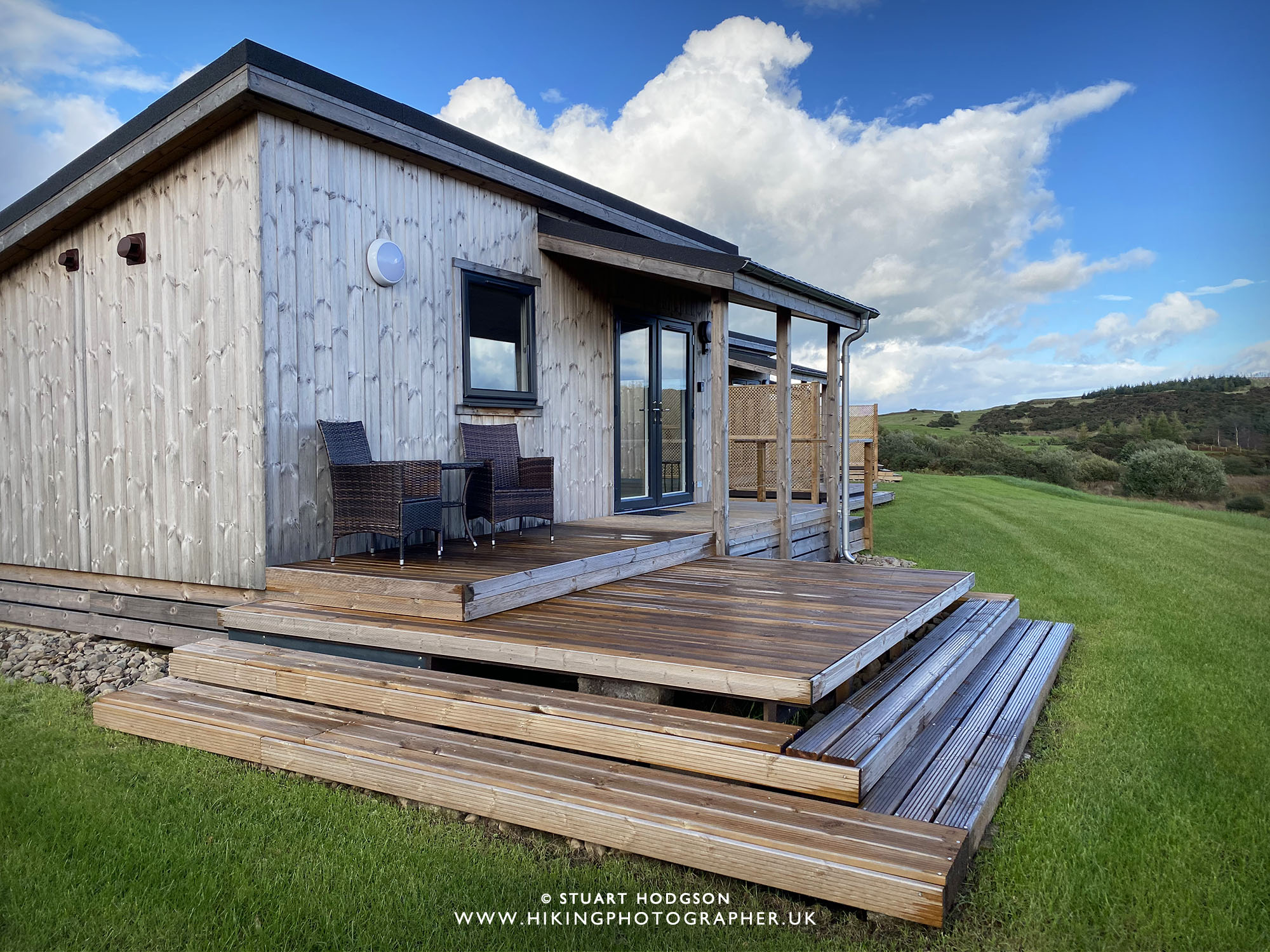 Pond Lodges Barstobrick Kircudbright luxury log cabin scotland scottish glamping