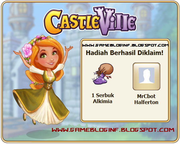 July 21, CastleVille Free Item AlchemistPowder Link