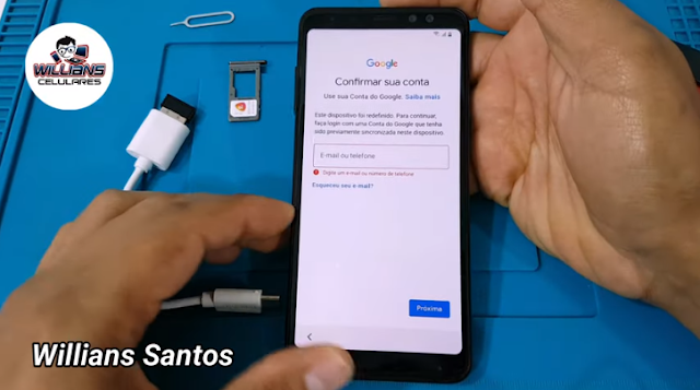 Aprenda como Remover Conta Google dos Aparelhos com Android 9 Atualizado sem bloquear chip.