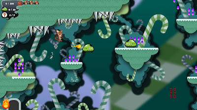 Miko Adventures Puffball Game Screenshot 3