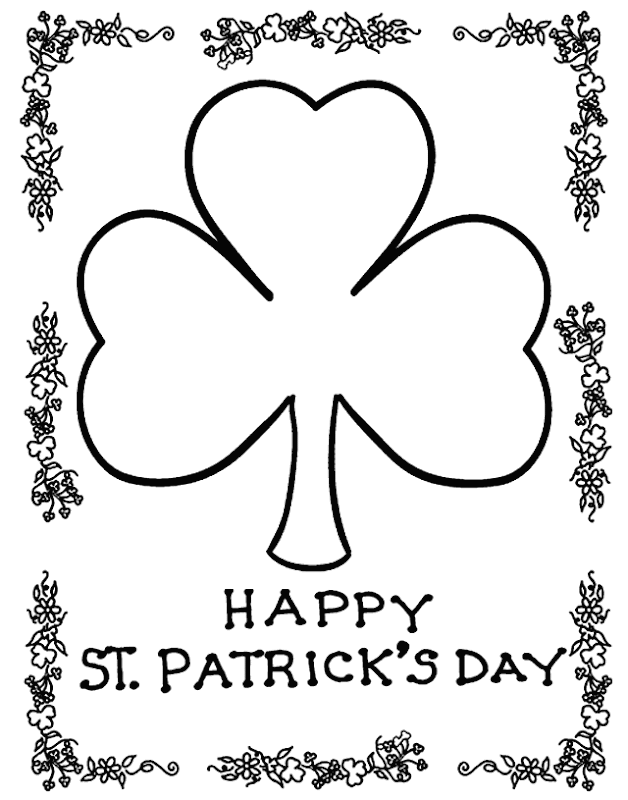 FREE Crayola coloring pages for St. Patrick's Day! title=