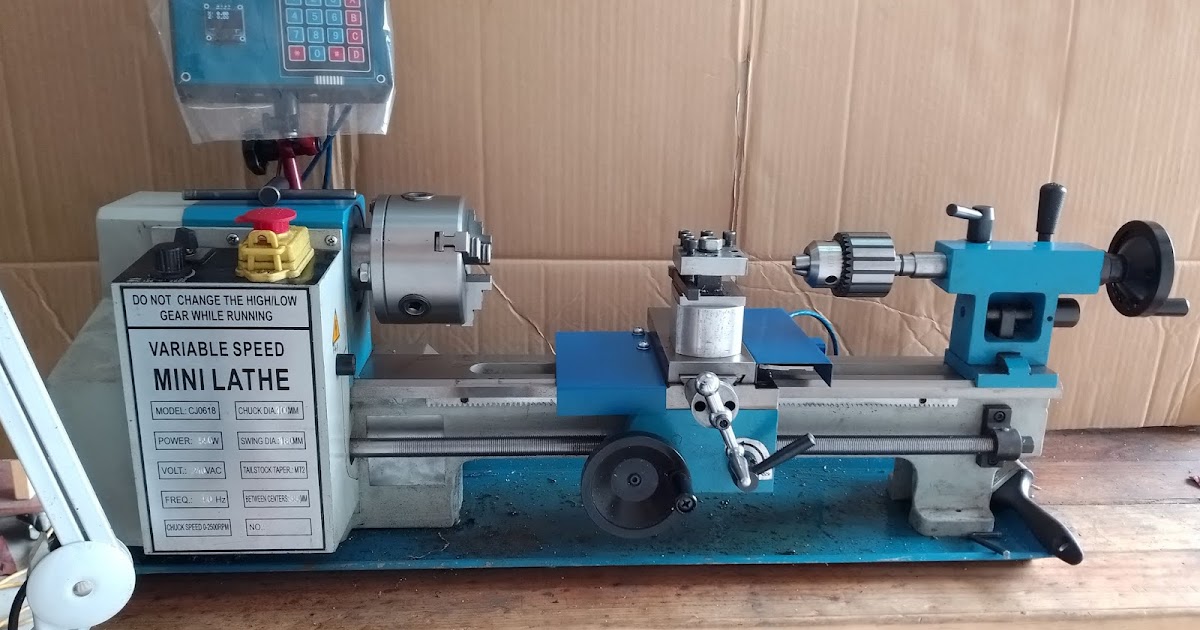 Levy Sound Design Digital Readout (DRO) for mini lathe using cheap