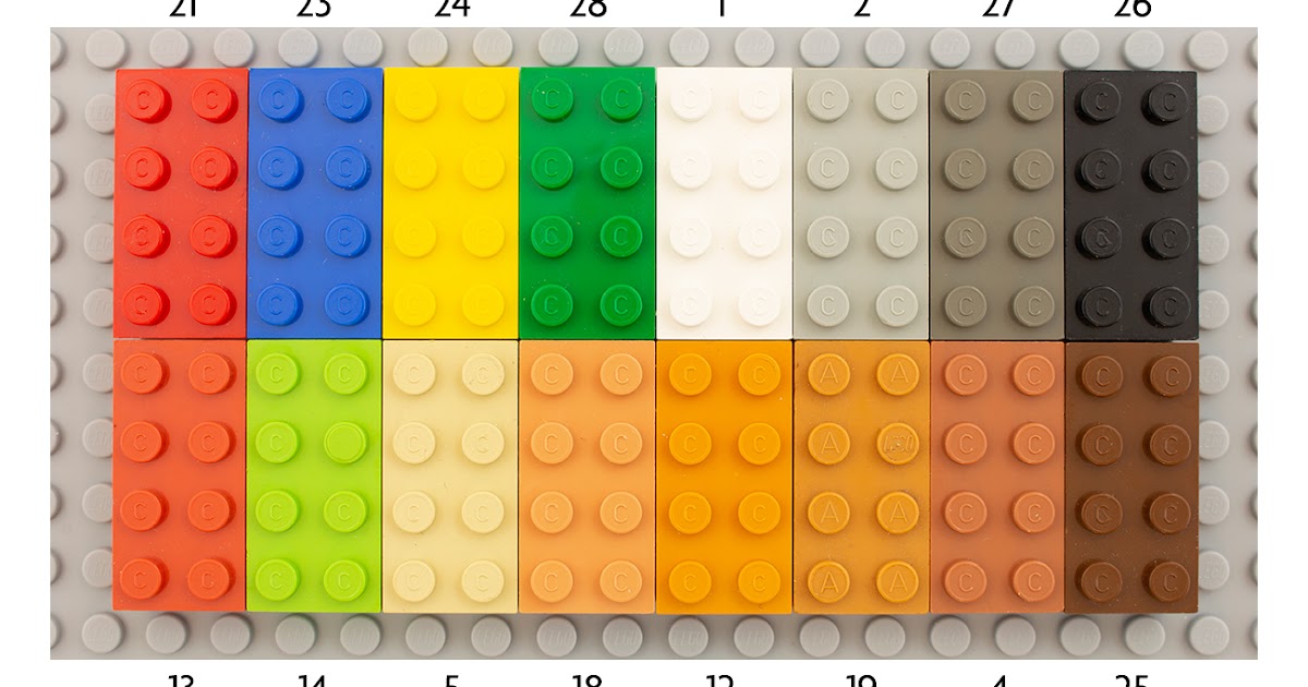 the colours | Elementary: LEGO® parts, sets and techniques