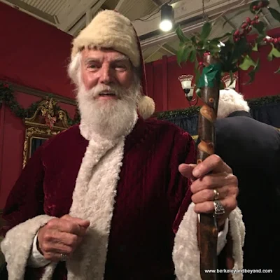 Father Christmas at The Great Dickens Christmas Fair in San Francisco