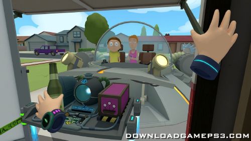 Rick and Morty Virtual Rick Ality   Download game PS3 PS4 PS2 RPCS3 PC free - 17