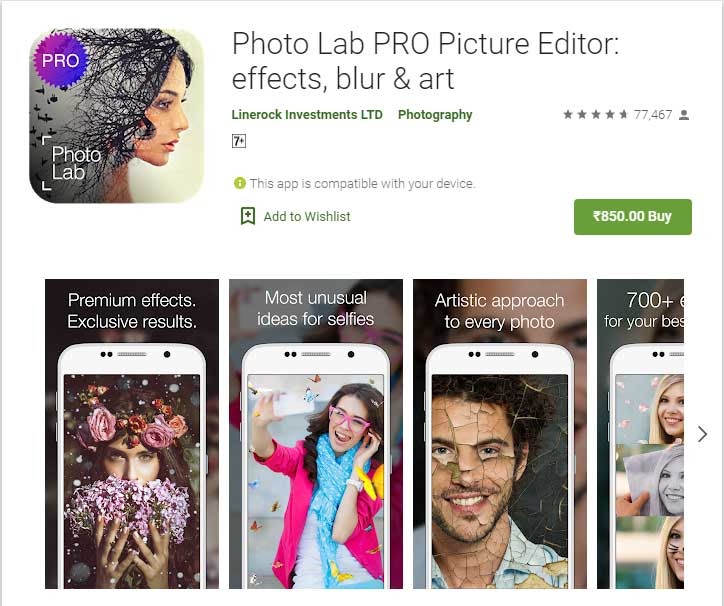 Photo Lab PRO Picture Editor