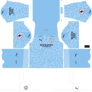Manchester City - Dream League Soccer 2021 Forma Kits & Logo