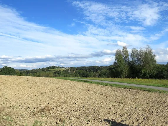 Pogórzański krajobraz krajobraz