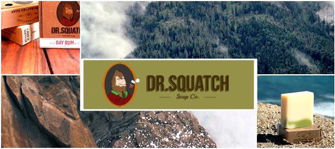 Dr Squatch cologne samples for men