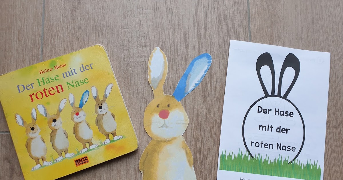  Grundschultante: Der Hase mit der roten Nase Motiv 