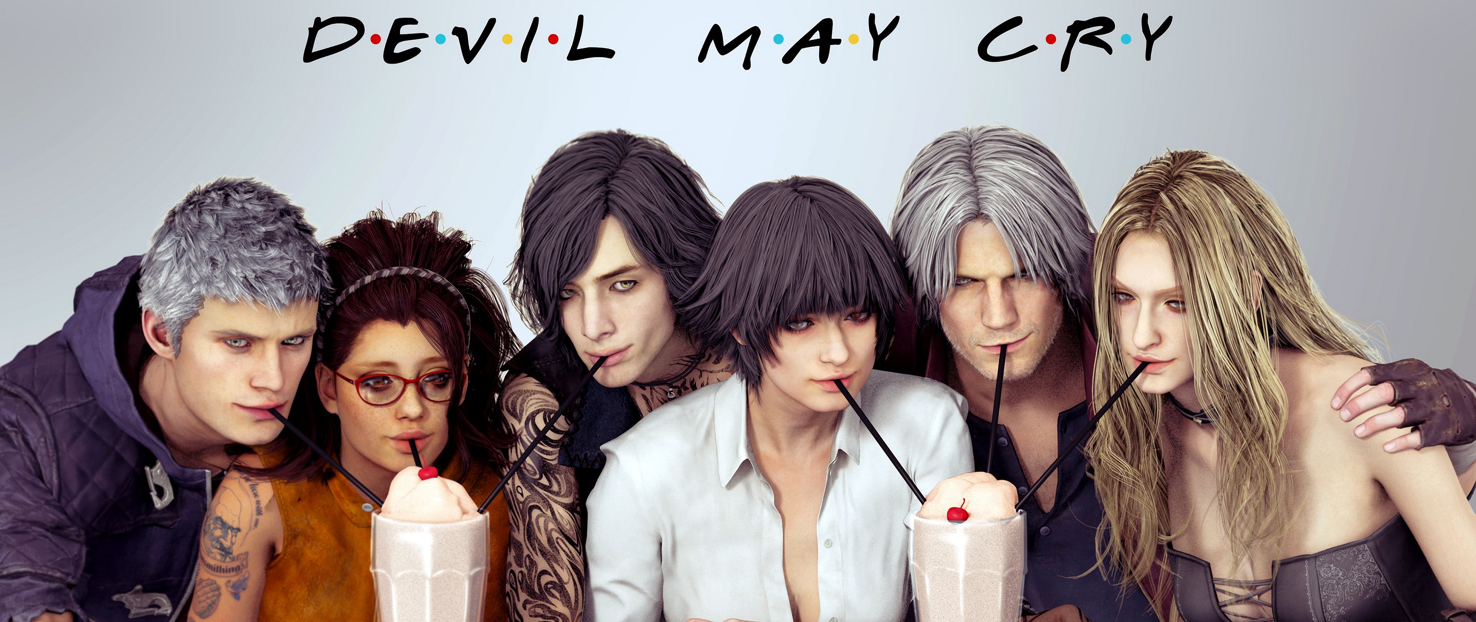 RSA now finally on BlueSky! on X: Devil May Cry 5 character headshots of  V, Dante, Trish, and Lady. #DMC5 #DevilMayCry5 #DevilmayCry   / X