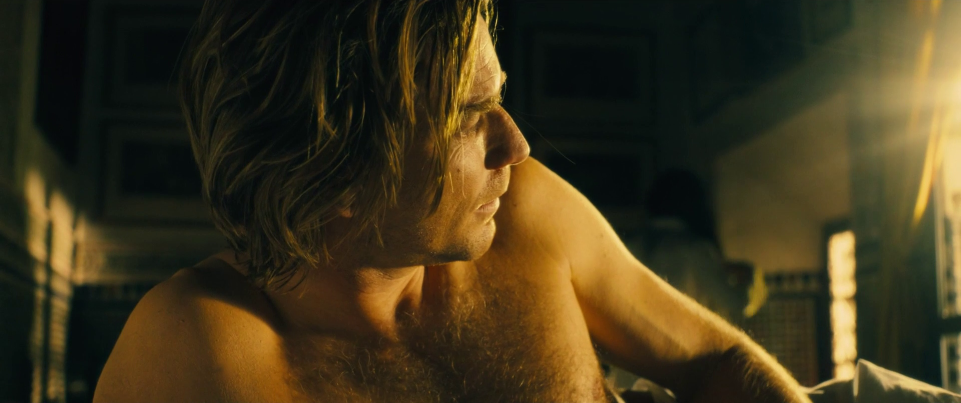 Ewan McGregor shirtless in Our Kind Of Traitor.