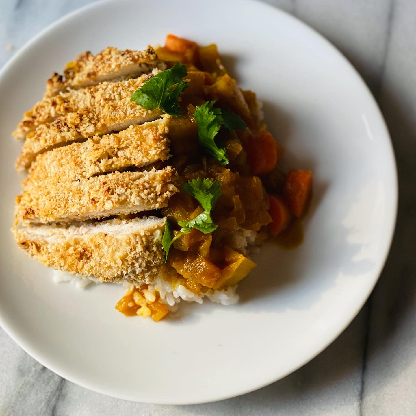AirFryer Chicken Katsu Curry How to Make Fried Chicken in the Air Fryer