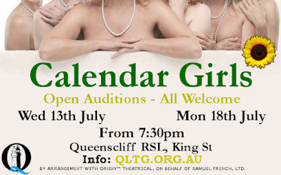 Queenscliffe Lighthouse Theatre Group: Calendar Girls Auditions