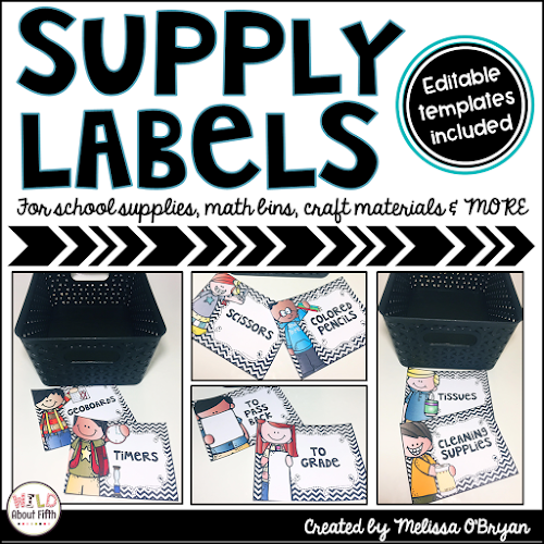 Free Posters for YOUR Classroom, Plus Organization Labels Wild about