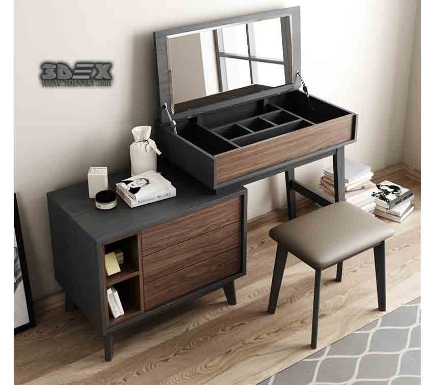 +50 Latest small dressing table designs for bedroom interiors 2019