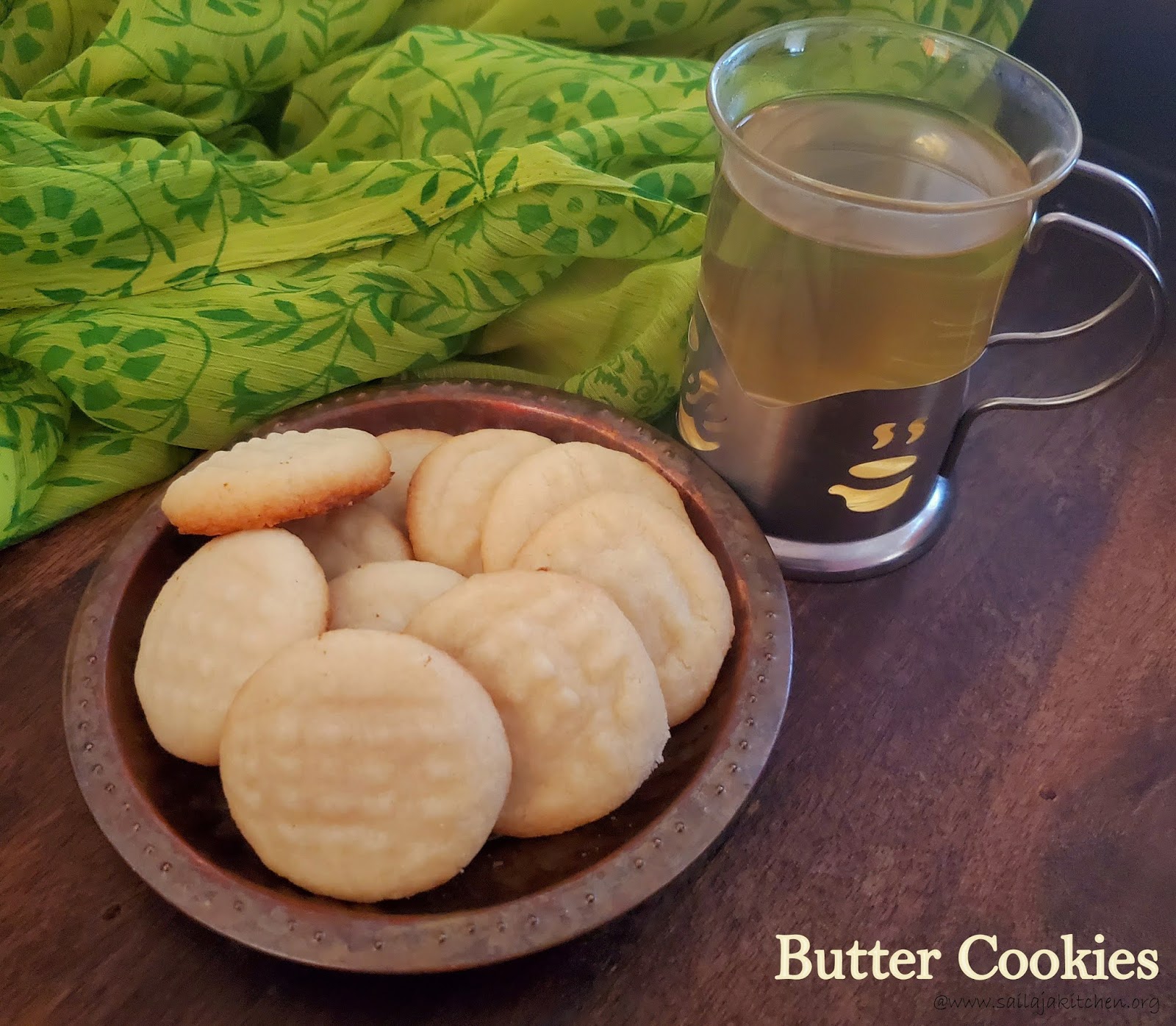 Sailaja Kitchen...A site for all food lovers! Butter Cookies / Easy