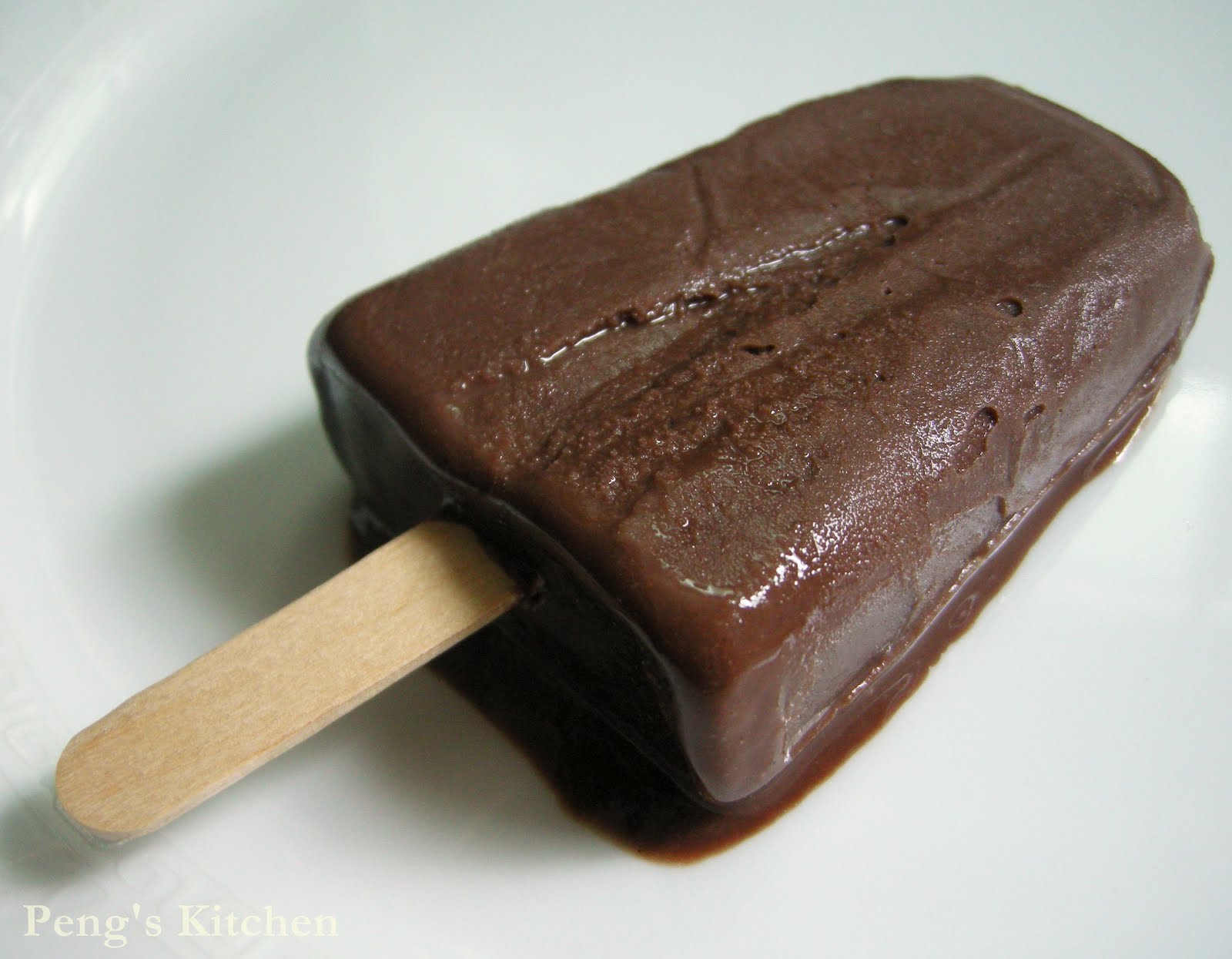 Peng's Kitchen Chocolate Fudge Popsicles